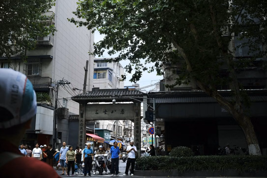 早上很热闹的老集市